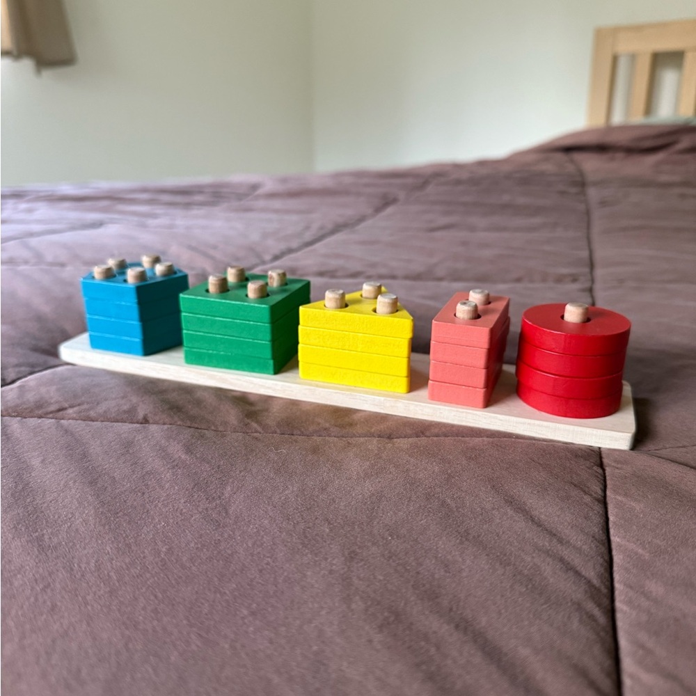 Colorful Wooden Stacking Toy